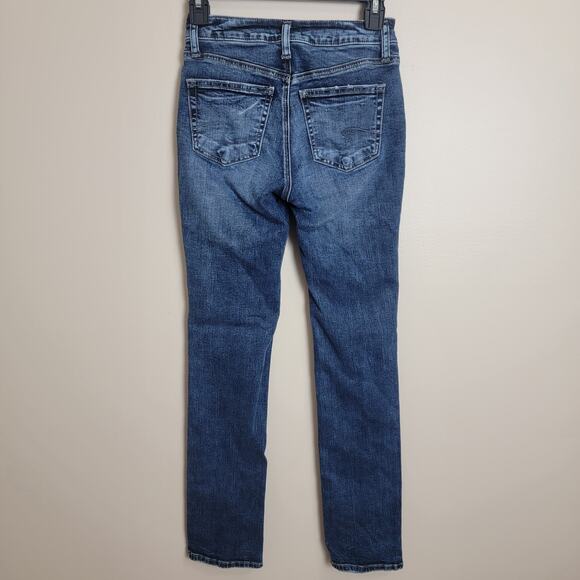 Silver Suki Straight Leg Jeans Size 24 - Picture 2 of 4